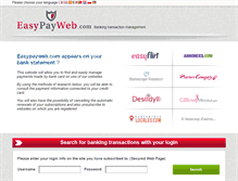 Tablet Screenshot of easypayweb.com